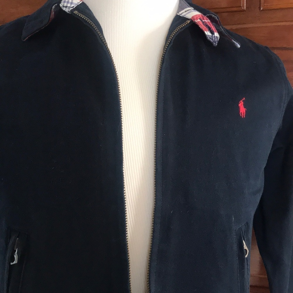 Polo by RL Boy’s Canvas Jacket Navy Sz 12/14